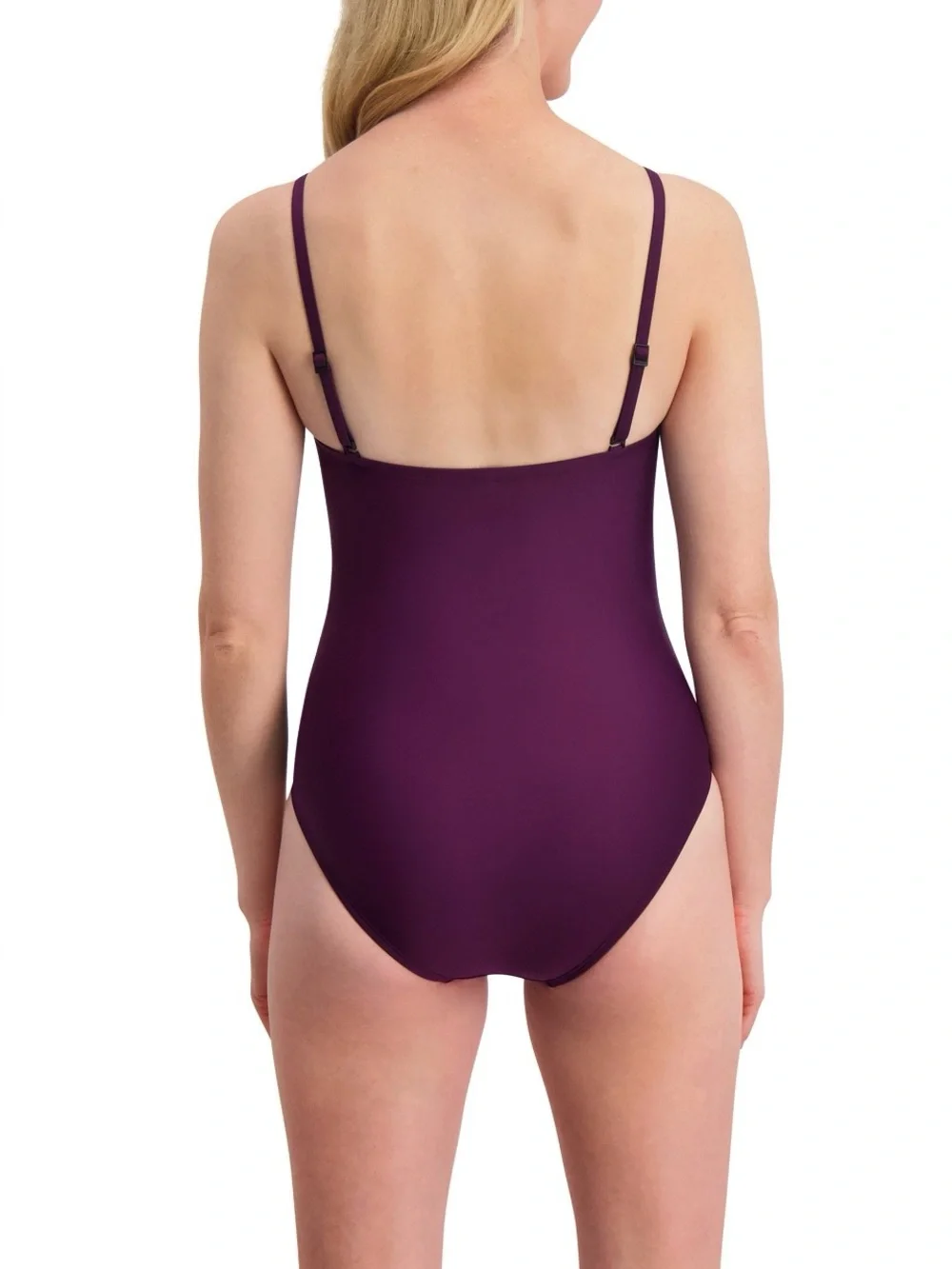 DKNY Women’s Purple One Piece Swimsuit Sz(XXL) - Picture 5 of 12